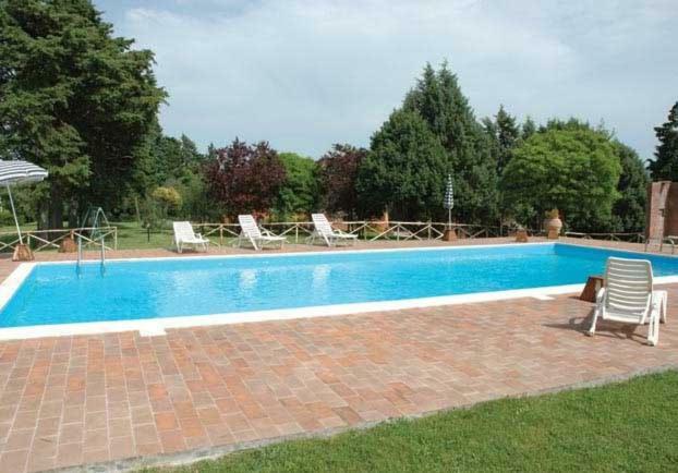 Agritur Villa Osvaldo Castiglione Del Lago Perugia Colazione Piscina Acqua Salata Luaran gambar